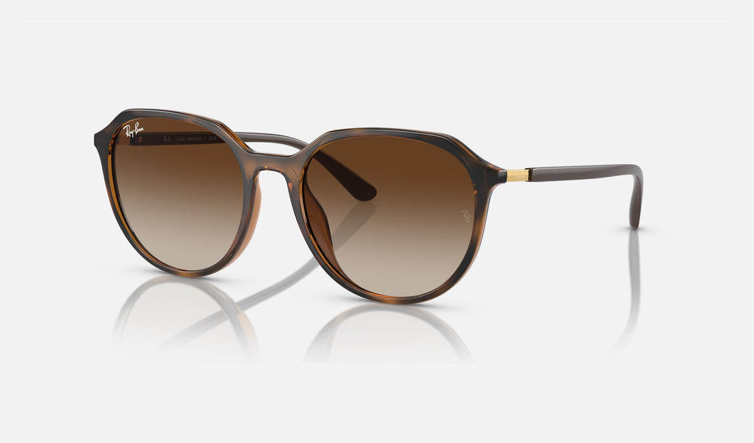 Ray-Ban RB4415L — Dark Havana / Brown — quarter view