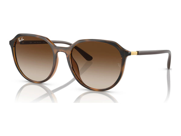 Ray-Ban RB4415L — Dark Havana / Brown — quarter view