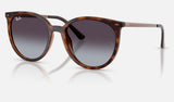 Ray-Ban RB4464L — Havana / Light Grey Gradient Dark Grey — quarter view