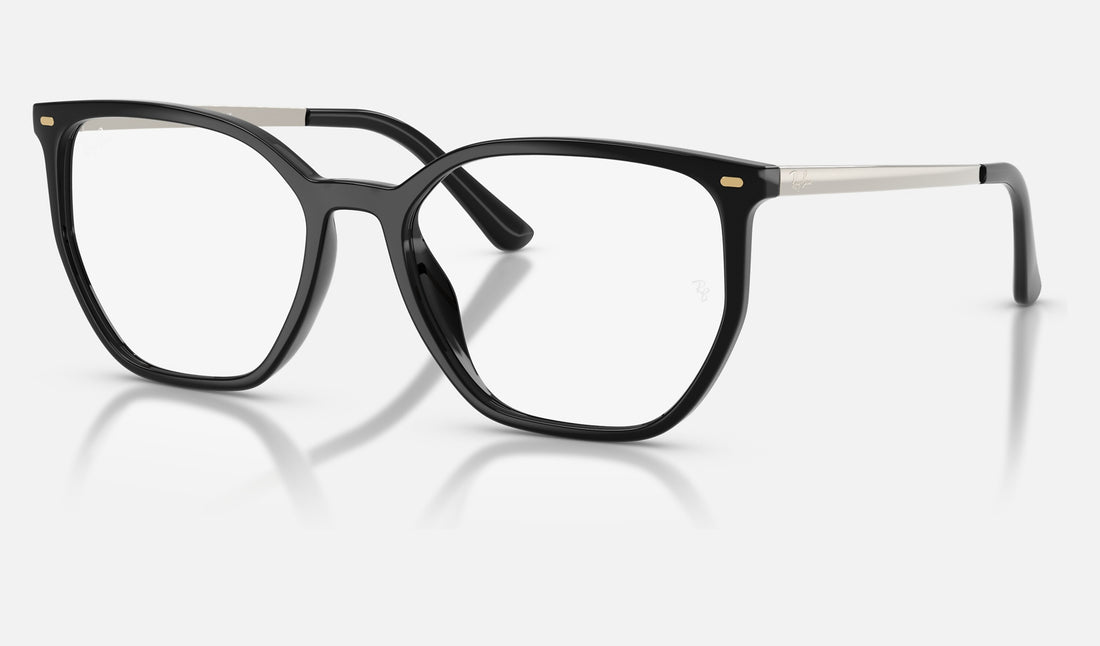Ray-Ban RX7268L — Black — quarter view