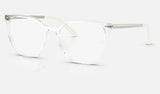 Ray-Ban RX7268L — Crystal — quarter view