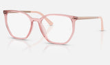 Ray-Ban RX7268L — Light Pink — quarter view