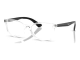 Ray-Ban Junior RY1586 — Transparent — quarter view