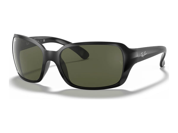 Ray-Ban RB4068 RB4068 — Black / G-15 Green — quarter view