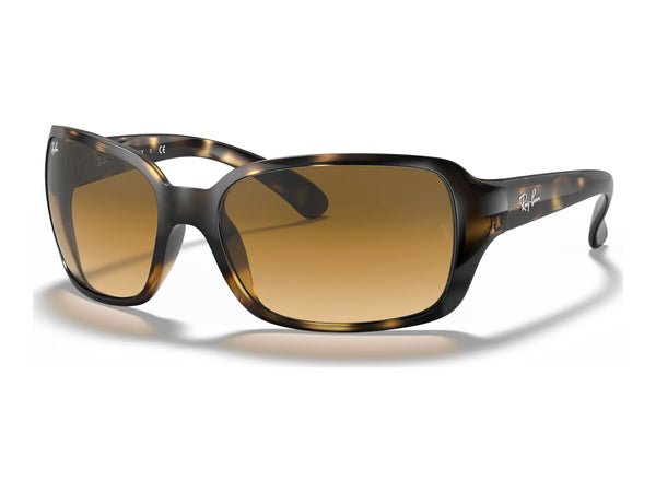 Ray-Ban RB4068 RB4068 — Light Havana / Light Brown Gradient — quarter view