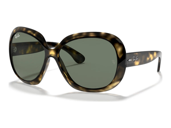 Ray-Ban Jackie Ohh Ii RB4098 — Light Havana / Green Classic — quarter view
