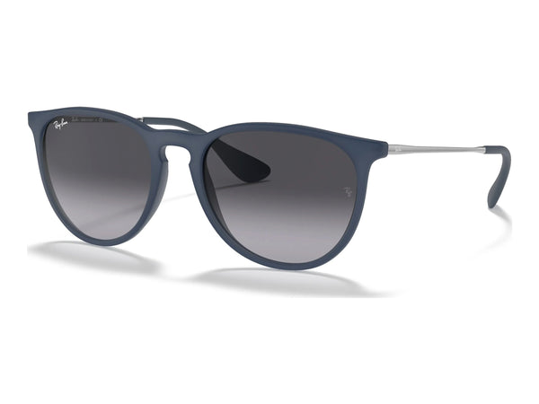 Ray-Ban Erika RB4171 — Blue / Grey Gradient — quarter view