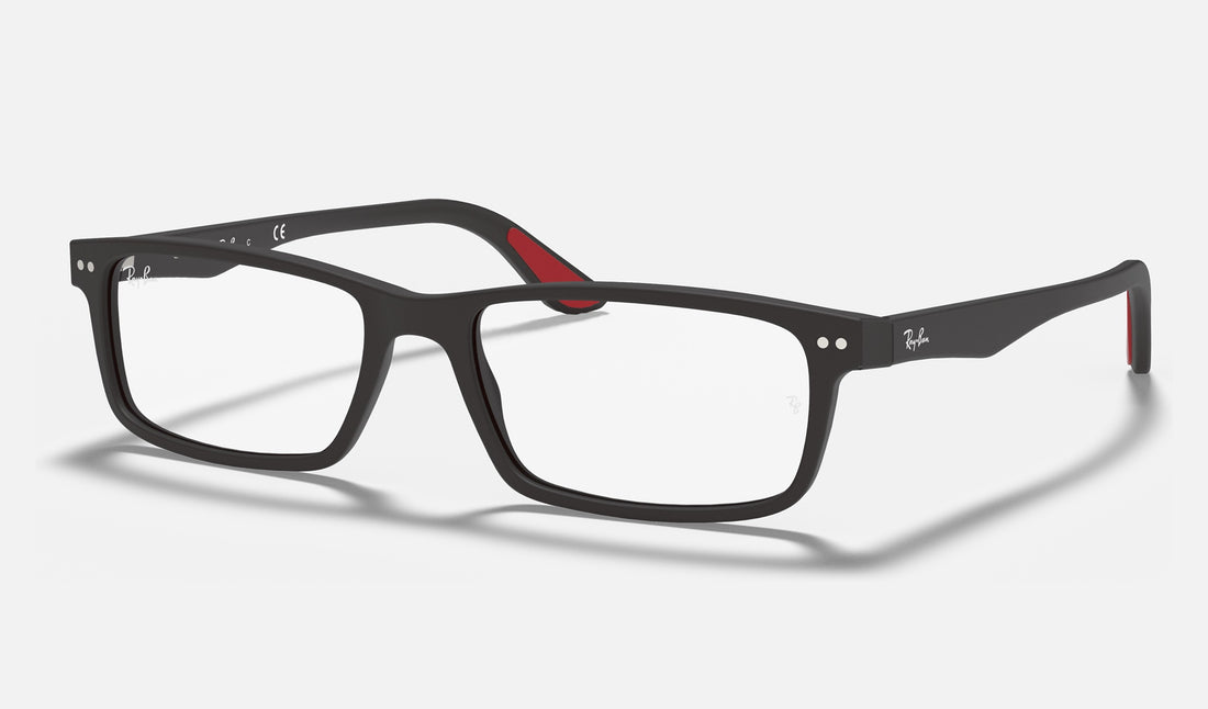 Ray-Ban RX5277 — Sand Black — quarter view
