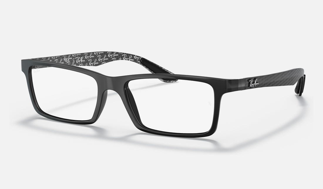 Ray-Ban RX8901 — Black — quarter view