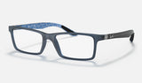 Ray-Ban RX8901 — Blue — quarter view