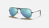 Ray-Ban Junior Junior Aviator RJ9506S — Black — quarter view