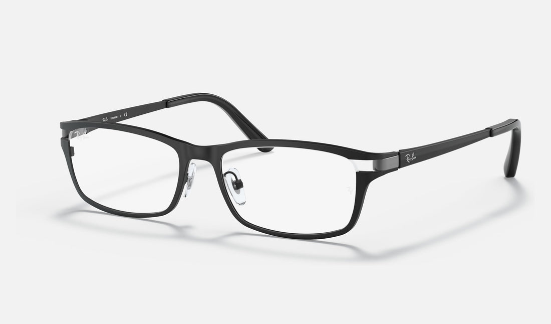 Ray-Ban RX8727D — Black — quarter view