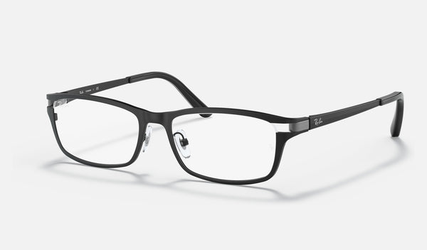 Ray-Ban RX8727D — Black — quarter view