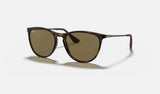Ray-Ban Junior Junior Erika RJ9060S — Havana / Brown — quarter view