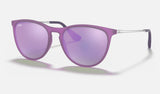 Ray-Ban Junior Junior Erika RJ9060S — Violet Fluo — quarter view