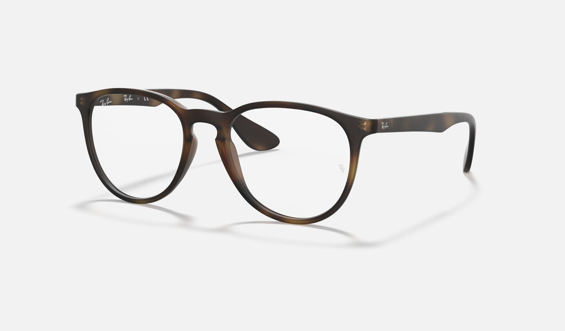 Ray-Ban Erika RX7046 — Havana — quarter view