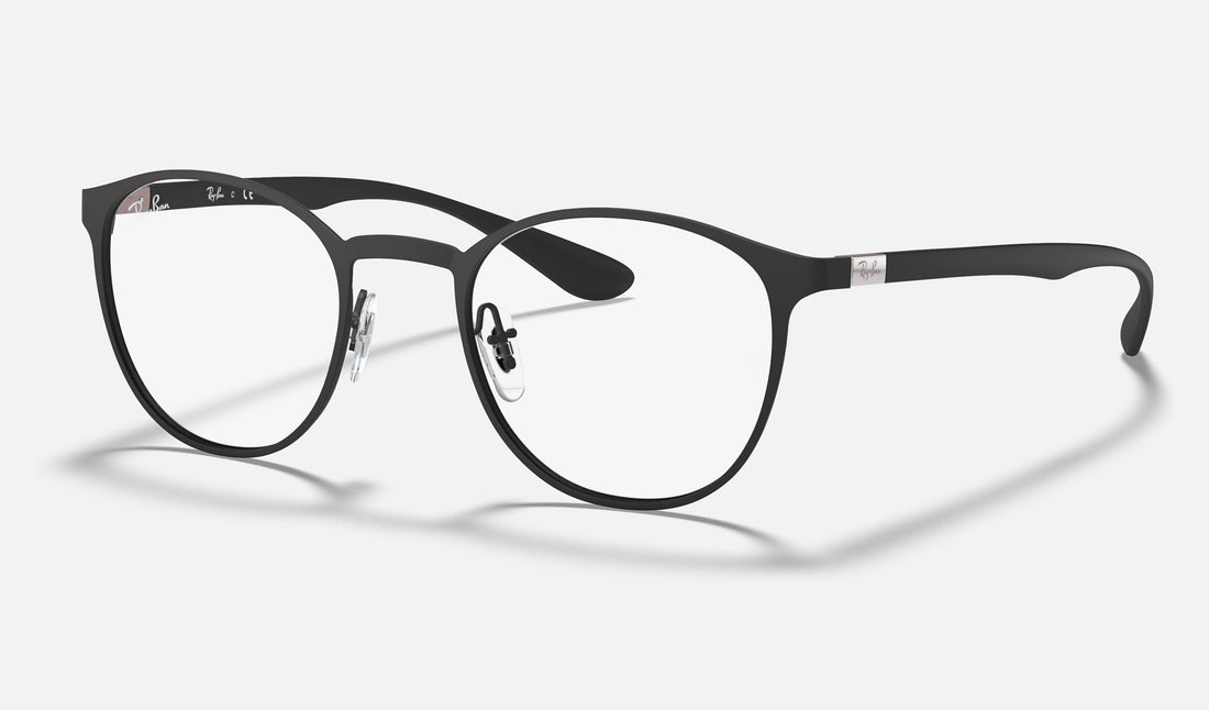 Ray-Ban RX6355 — Black — quarter view