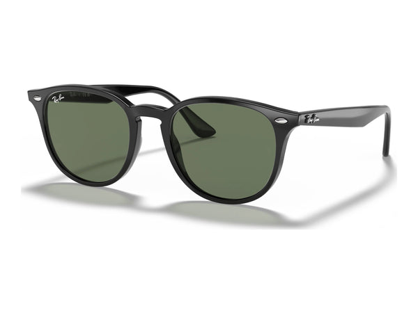 Ray-Ban RB4259 — Black / Green — quarter view