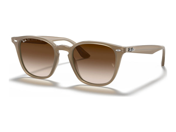 Ray-Ban RB4258F — Beige / Brown Gradient — quarter view