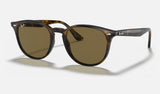 Ray-Ban RB4259F — Light Havana / B-15 Brown — quarter view