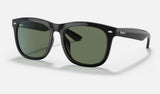 Ray-Ban RB4260D — Black / Green Classic — quarter view