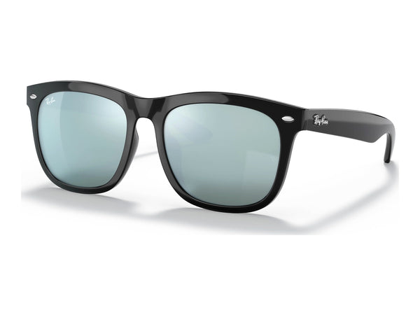 Ray-Ban RB4260D — Black / Silver Mirror — quarter view