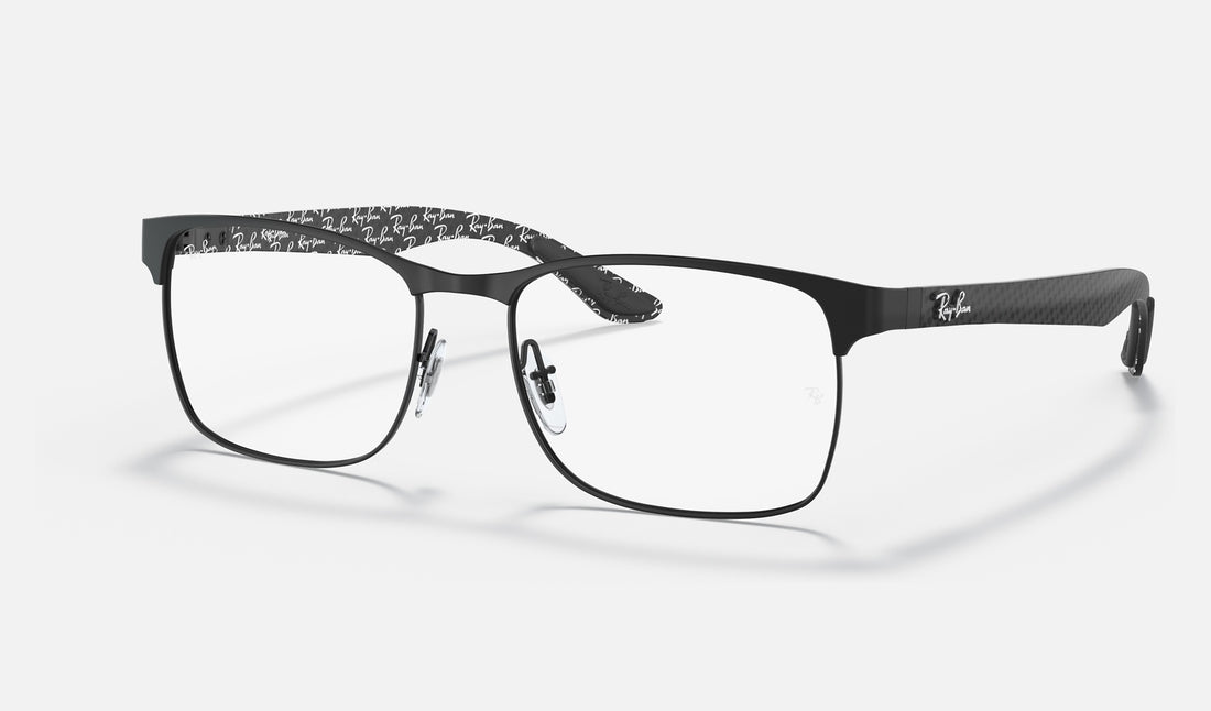 Ray-Ban RX8416 — Black — quarter view