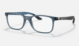 Ray-Ban RX8903 — Blue — quarter view