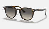 Ray-Ban RB4259 — Light Havana / Grey Gradient — quarter view