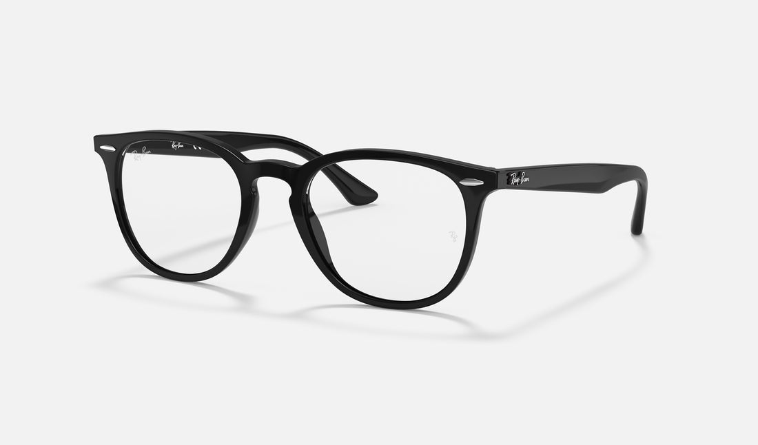 Ray-Ban RX7159 — Black — quarter view
