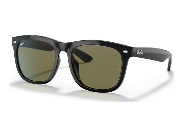 Ray-Ban RB4260D — Black / G-15 Green Polarized — quarter view