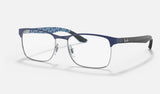 Ray-Ban RX8416 — Blue — quarter view