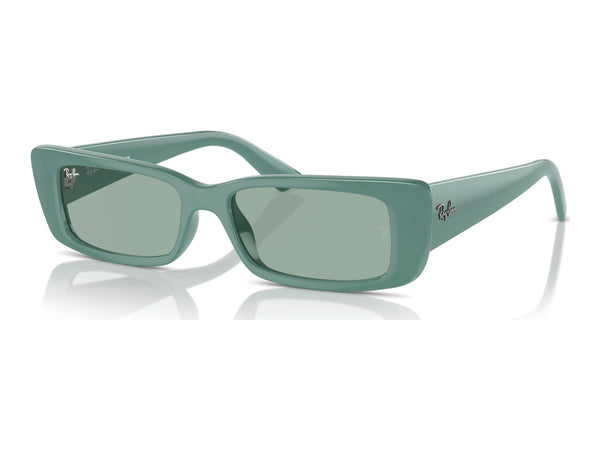 Ray-Ban Teru RB4425 — Algae Green / Petrol Green — quarter view
