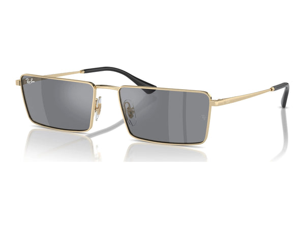 Ray-Ban Emy RB3741 — Gold — quarter view