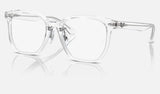 Ray-Ban RX5425D — Transparent — quarter view