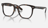 Ray-Ban RX5425D — Havana — quarter view
