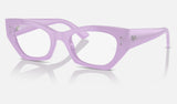 Ray-Ban Zena RX7330 — Lilac — quarter view