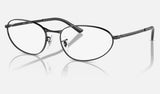 Ray-Ban RX3734V — Black — quarter view
