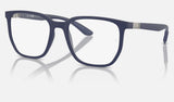 Ray-Ban RX7235 — Sand Blue — quarter view