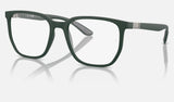 Ray-Ban RX7235 — Sand Green — quarter view
