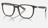 Ray-Ban RX7235 — Sand Brown — quarter view