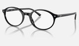Ray-Ban German RX5429 — Black — quarter view