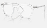 Ray-Ban Alice RX7238 — Transparent — quarter view