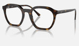 Ray-Ban Alice RX7238 — Havana — quarter view