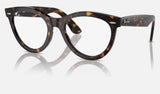 Ray-Ban Wayfarer Way RX2241VF — Havana — quarter view