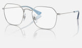 Ray-Ban Junior RY9594V — Silver — quarter view