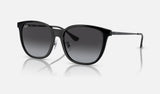 Ray-Ban RB4333D — Black / Grey — quarter view