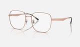 Ray-Ban RX6503D — Copper — quarter view