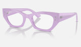 Ray-Ban Zena RX7330F — Lilac — quarter view