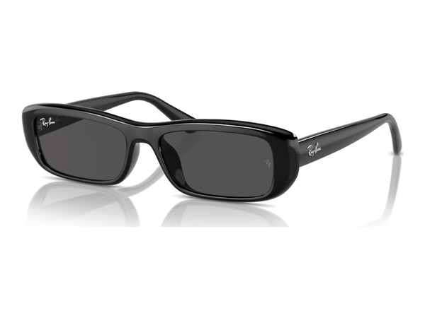 Ray-Ban RB4436D — Black / Dark Grey — quarter view